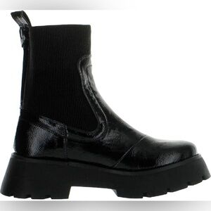 Circus by Sam Edelman Larissa Patent Lug Platform Chelsea Boots Women’s Size 9.5